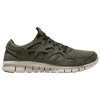 Nike Free Run 2 Low Top Sneakers In Sequoia/black/sail