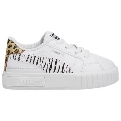 Puma Kids' Girls  Cali In White/black