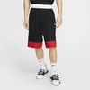 Nike Men's Dri-fit Icon Basketball Shorts In Black/university Red/white