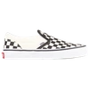 Vans White Kids' Checkerboard Canvas Low-top Trainers 5-8 Years Eur 34 / 2 Uk In Black/true White
