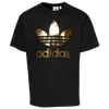 ADIDAS ORIGINALS MENS ADIDAS ORIGINALS METALLIC TREFOIL T-SHIRT