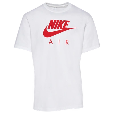 Nike Mens Graphic T-shirt In White/red ModeSens