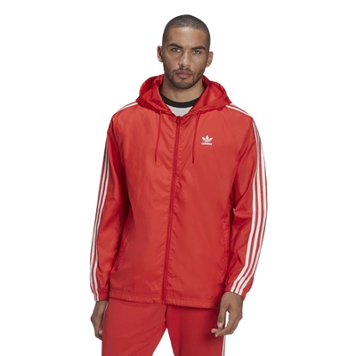 Adidas Originals 3 Stripes Windbreaker Jacket | ModeSens