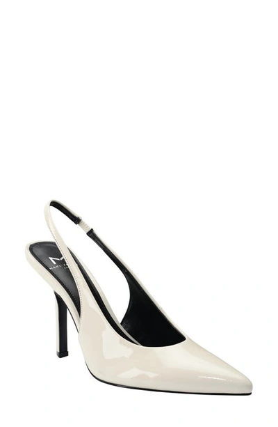 Marc Fisher Ltd Emalyn Slingback Pump In Ivory