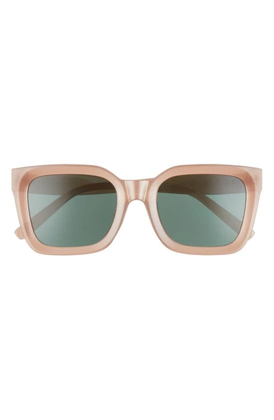 Aire Abstraction 50mm Rectangular Sunglasses In Fawn