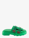 Bottega Veneta Flash Padded Flat Sandals In White