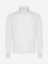 Malo Man Turtleneck Off White Size 42 Cashmere