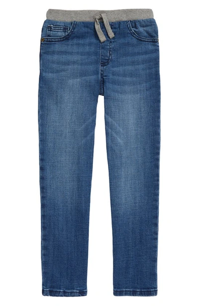 Tucker + Tate Kids' Townsend Rib Waist Jeans In Classic Wash Denim