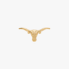 Studs Longhorn Stud In Gold