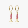 STUDS SPARKLE LAVA LAMP CHARM HUGGIE