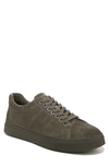 Vince Larsen Leather Oxford Sneakers In Flint