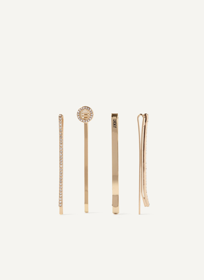 Dkny Women's Bobby Pin Set In Gold