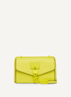 Dkny Women's Elissa Small Pebbled Leather Shoulder Bag In Yellow