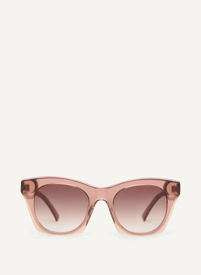 Dkny Women's Cat Eye Sunglasses In Blush Combo