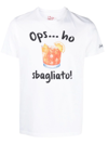 Mc2 Saint Barth Graphic-print Cotton T-shirt In White
