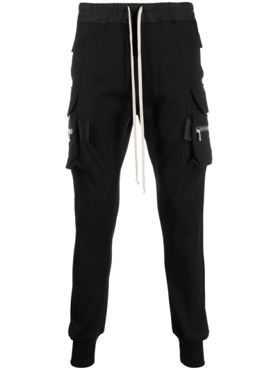 Rick Owens Black Mastodon Cargo Trousers