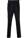 LARDINI MID-RISE TAILORED TROUSERS