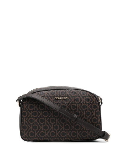 Calvin Klein Small Must Crossbody Bag In Brown