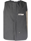 A-cold-wall* X Mackintosh Panelled Gilet In Grey