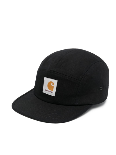 Carhartt Backley Flat Peak Cap In Black
