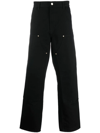 CARHARTT DOUBLE KNEE STRAIGHT-LEG TROUSERS