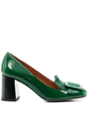 CHIE MIHARA PEMA 60MM LEATHER PUMPS