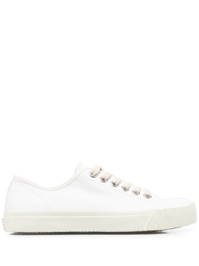 Maison Margiela Tabi-toe Low-top Trainers In White