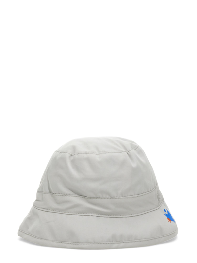 Baracuta Slowboy Bucket Hat Grey In Multicolor
