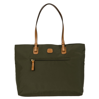Bric's X-travel Ladies Commuter Tote Bag In Olive