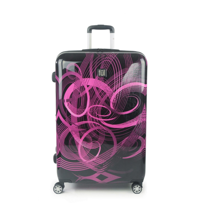 Ful Atomic Spinner Rolling Suitcase In 24"