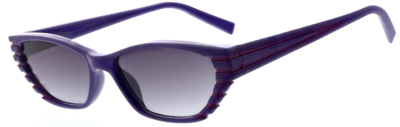 Kendall & Kylie Azura Sporty Step Sunglasses In Shiny Purple With Pink