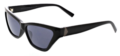 Kendall & Kylie Emma Extreme Butterfly Cat Sunglasses In Black