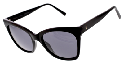 Kendall & Kylie Mara Retro Glam Catty Square Sunglasses In Black