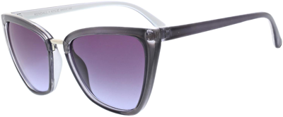 Kendall & Kylie Clara Extreme Catty Square Sunglasses In Smoke