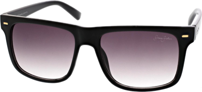 Sean John Classic Rectangle Sunglasses In Black