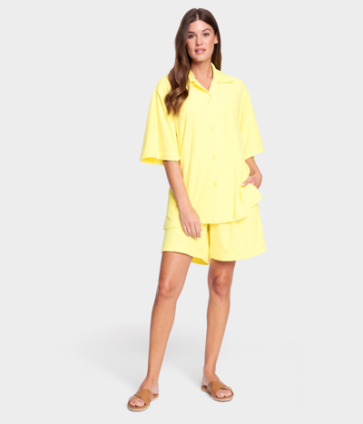 Pam & Gela Cabana Shirt In Yellow