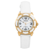 Aquaswiss Lily L Diamond Watch In White/gold