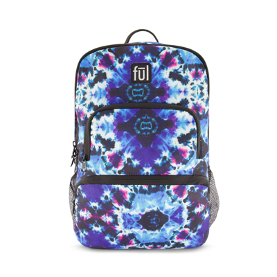 Ful Terrace Laptop Backpack In Light Blue/white