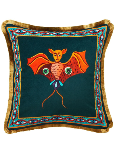 La Doublej Velvet Cushion (45x45) In Bat