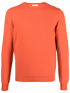 Malo Red Cashmere-silk Blend Jumper In Giallo