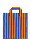 Sunnei Shopper Bag With Striped Pattern In Multicolour