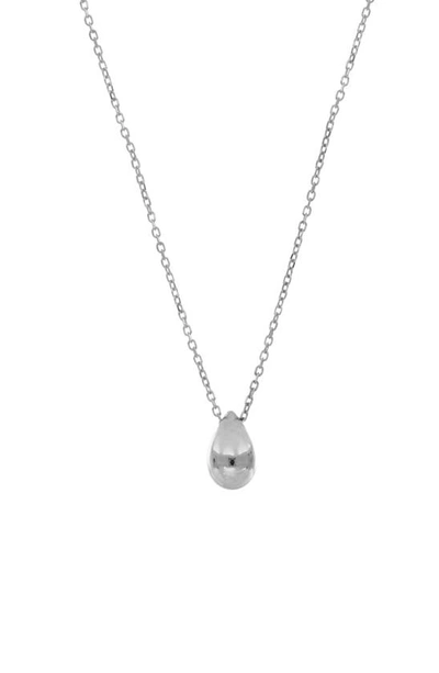 Bony Levy 14k White Gold Pear Pendant Necklace