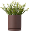 FERM LIVING BROWN LARGE SEKKI POT