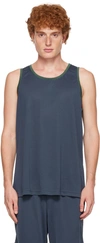 OUTDOOR VOICES BLUE RECMESH TANK TOP