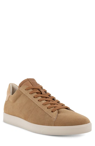 Ecco Street Lite Retro Sneaker In Beige