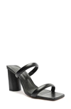 Schutz Ully Leather Sandal In Black