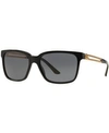 Versace V Vanitas Sunglasses Black In Black/grey