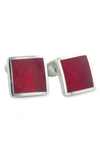 DAVID DONAHUE STERLING SILVER CUFF LINKS,H95030402