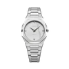 D1 Milano Watch Ultra Thin Bracelet 34 Mm In Grey/silver/white