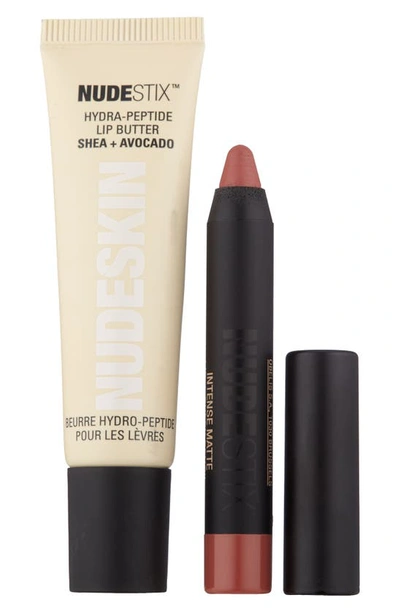 Nudestix Hydrating Peptide Lip Butter Clear Gloss 0.34 oz / 10 ml